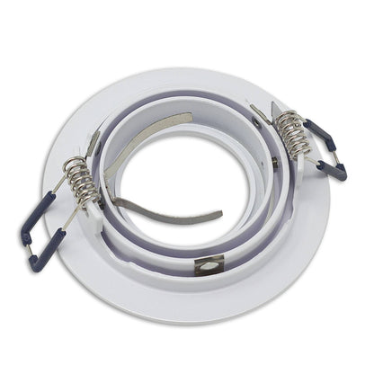 LED Einbaustrahler rund schwenkbar 5-7W 12V MR16 Einbau-Spot Lampe 75-85mm Panel