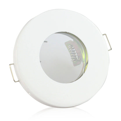 LED Einbaustrahler 230V GU10 Bad Badezimmer 1-9 Watt flach rund IP44 Einbauspot