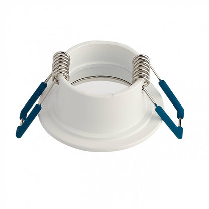 Einbaurahmen GU11 MR11 IP44 rund Bad Gehäuse 40mm Sauna Einbau-Spot Außen