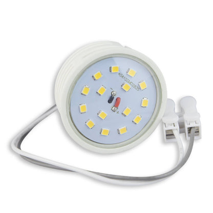 LED Einbaustrahler 2-flammig 5-7W Glas 230 Volt Spot Einbauleuchte