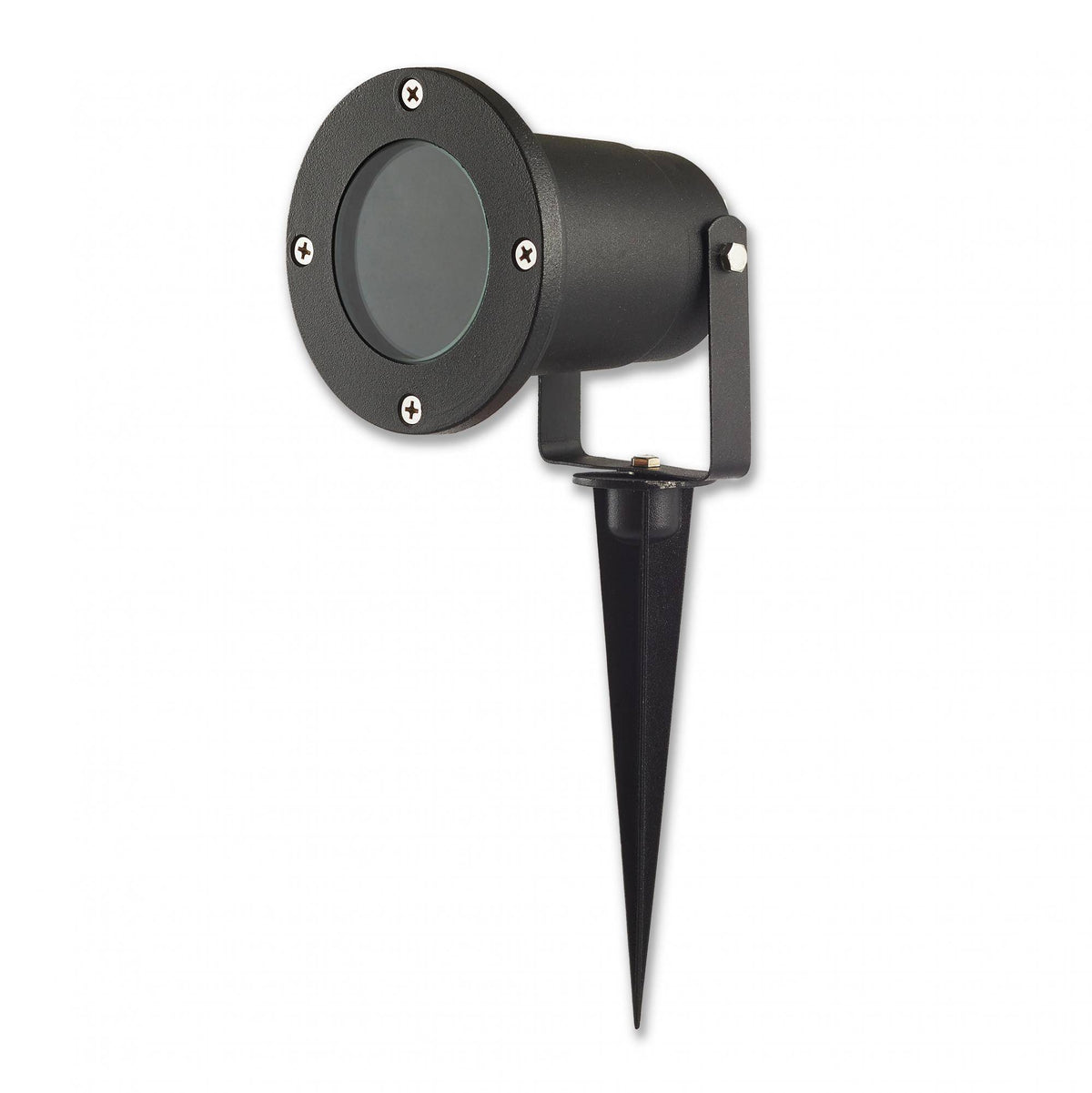 Gartenstrahler IP54 mit GU10 Leuchtmittel aus Aluminium mit Spieß