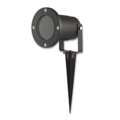 Gartenstrahler IP54 mit GU10 Leuchtmittel aus Aluminium mit Spieß
