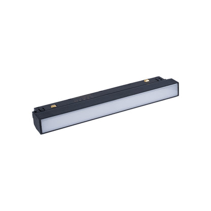 Trano 48V CCT Magnet Schienenleuchte 12W/20W dimmbar – DALI‑2, 2700‑6000K, 120° Winkel, Aluminium, Opaler Diffusor, UGR22, Schwarz