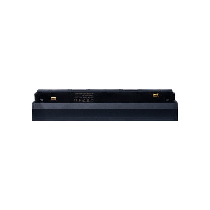 Trano 48V CCT Magnet Schienenleuchte 12W/20W dimmbar – DALI‑2, 2700‑6000K, 120° Winkel, Aluminium, Opaler Diffusor, UGR22, Schwarz