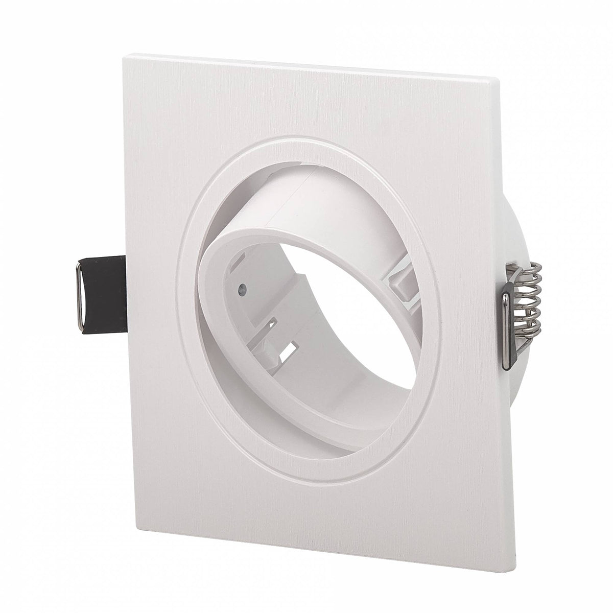 LED Einbaustrahler eckig weiß 5-7W flach 12V MR16 Einbau-Spot Einbauleuchte