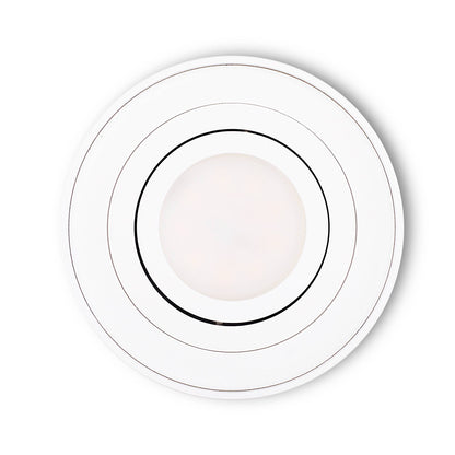 LED Aufbau-Leuchte 1-9W GU10 230V rund Aufbaustrahler Ø97x125mm Einbauleuchte