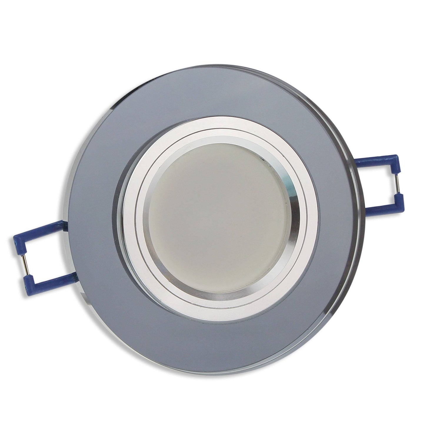 LED Einbaustrahler MR16 12 Volt 5-7 Watt rund eckig Einbauspot Glas 60-70mm