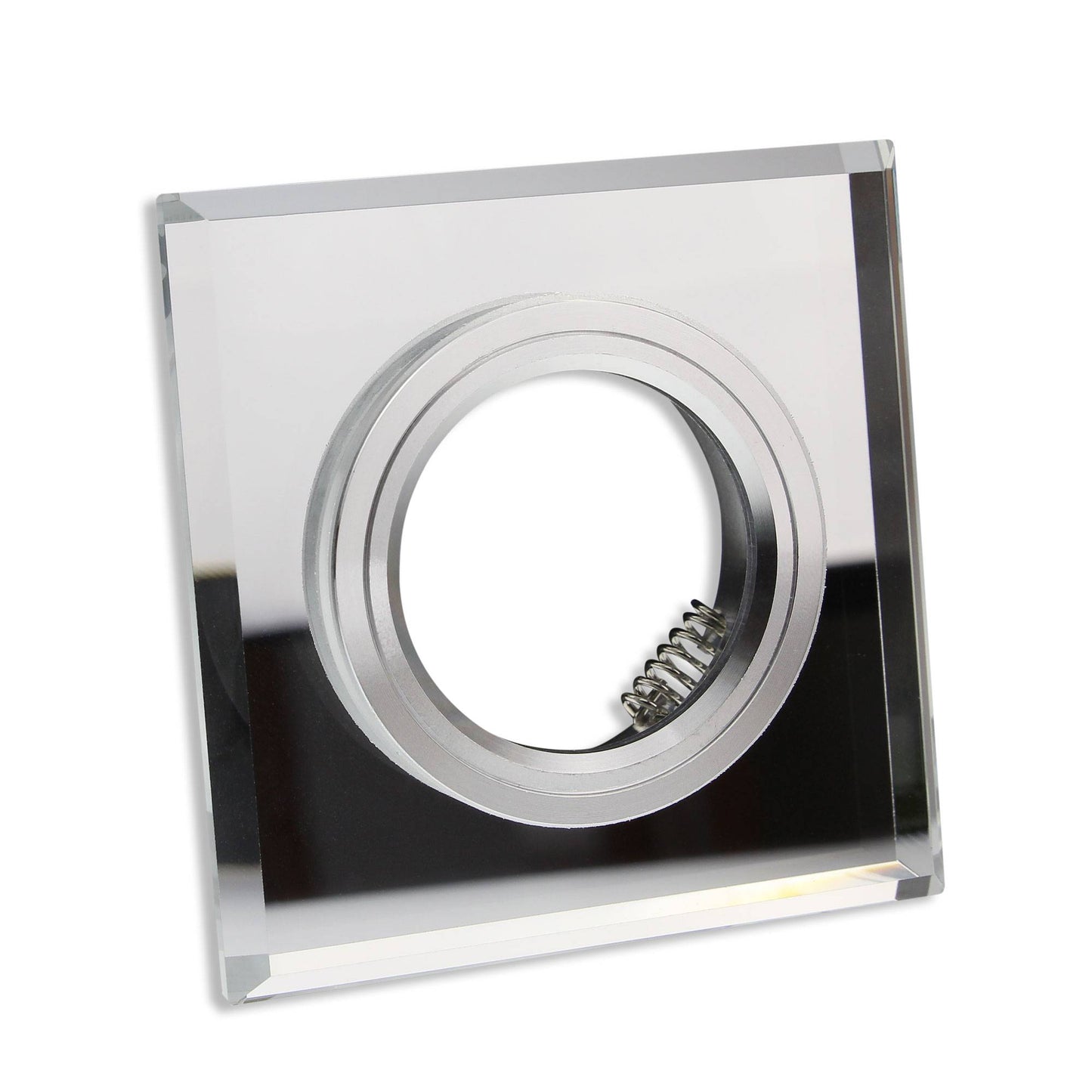 LED Einbaustrahler MR16 12 Volt 5-7 Watt rund eckig Einbauspot Glas 60-70mm