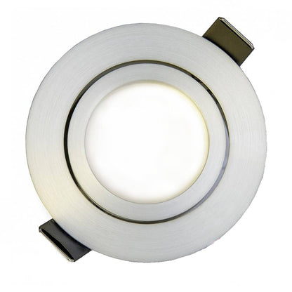 LED Einbaustrahler GU10 12 Volt 5-7 Watt rund eckig schwenkbar Einbauspot 70mm