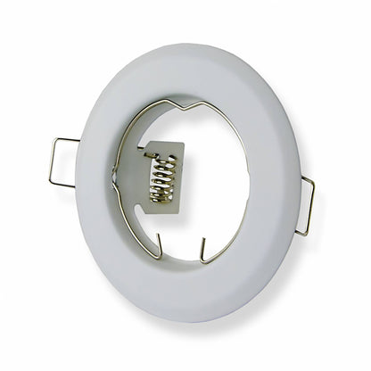 Einbaurahmen GU10 MR16 rund 55-60mm Gehäuse Einbauleuchte Einbauspot LED Halogen
