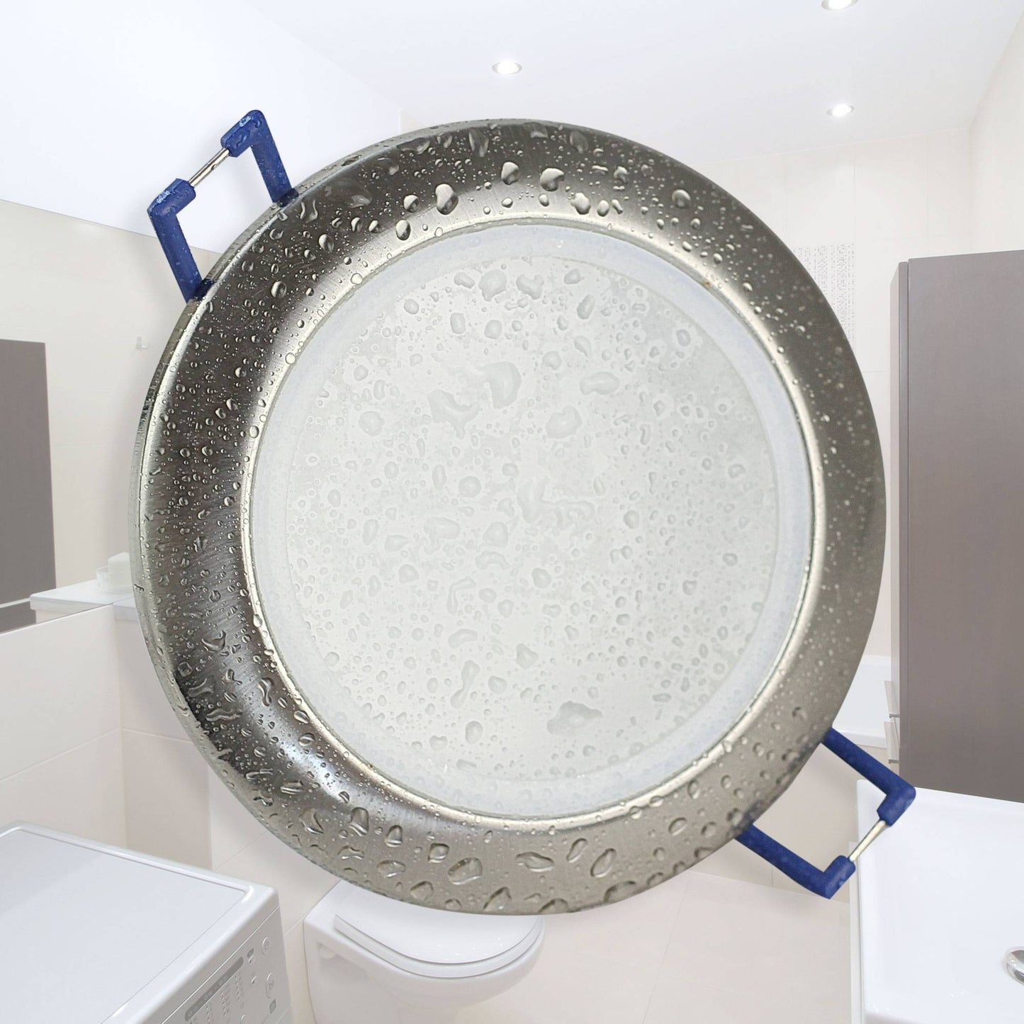 Einbaurahmen GU10 MR16 IP44 rund Badezimmer Rahmen Feuchtraum 70mm Einbau-Spot