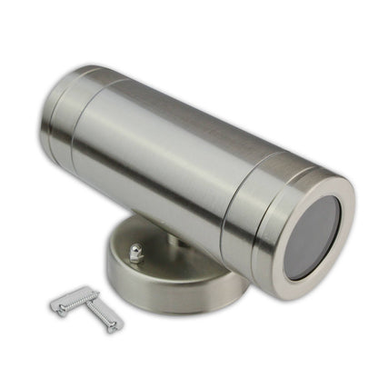 LED Wandleuchte Außen-Leuchte 1-9W IP44 2xGU10 Wandlampe Garten-Lampe 160mm up