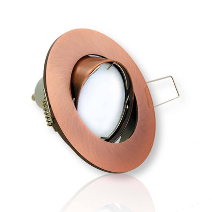 LED Einbaustrahler flach 3-6,5W Aluminium 230V Spot Einbauleuchte