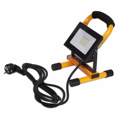 LED Bau-Strahler 30W 50W 3m Kabe IP65 Arbeitsscheinwerfer Baulampe