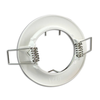 Einbaurahmen schwenkbar rund eckig Rahmen Einbaustrahler 60mm Spot GU10 MR16 LED