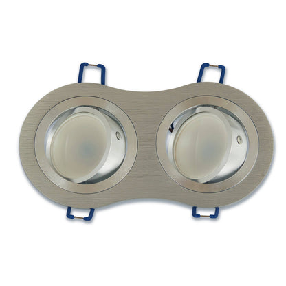 LED Einbaustrahler flach rund 5-7W MR16 Einbauspot Deckenstrahler schwenkbar