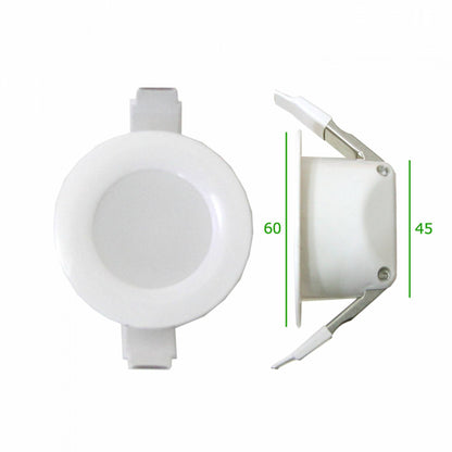 LED Einbaustrahler Außen 4W 6W 8W IP 44 Spot Leuchte Wandleuchte