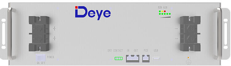 DEYE SE-G5.1 Pro: Modularer 5.12 kWh LiFePO4 Speicher (erweiterbar bis 327 kWh)