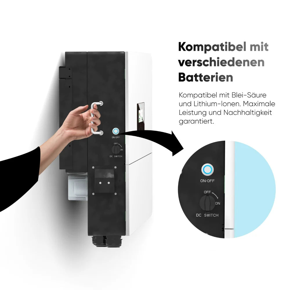 Deye Hybrid Wechselrichter 3-phasig 15kW SUN-15K-SG05LP3-EU-SM2 Neue Version