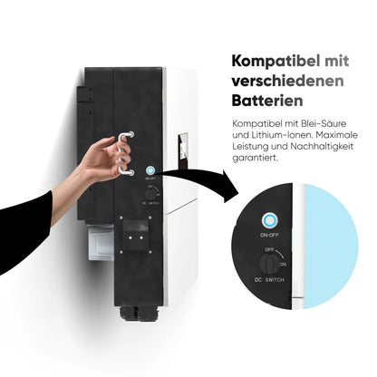 Deye Hybrid Wechselrichter 3-phasig 15kW SUN-15K-SG05LP3-EU-SM2 Neue Version