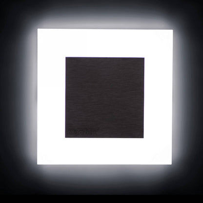 LED Treppenbeleuchtung eckig 12V 0,8W Treppenleuchte Stufen-Leuchte Wandleuchte