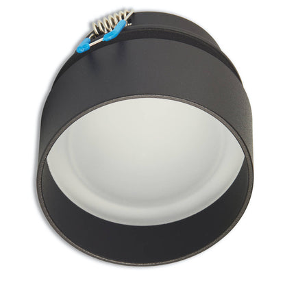 Einbaurahmen GU10 MR16 rund Effekt Rahmen Einbauleuchte 67mm Spot LED Halogen