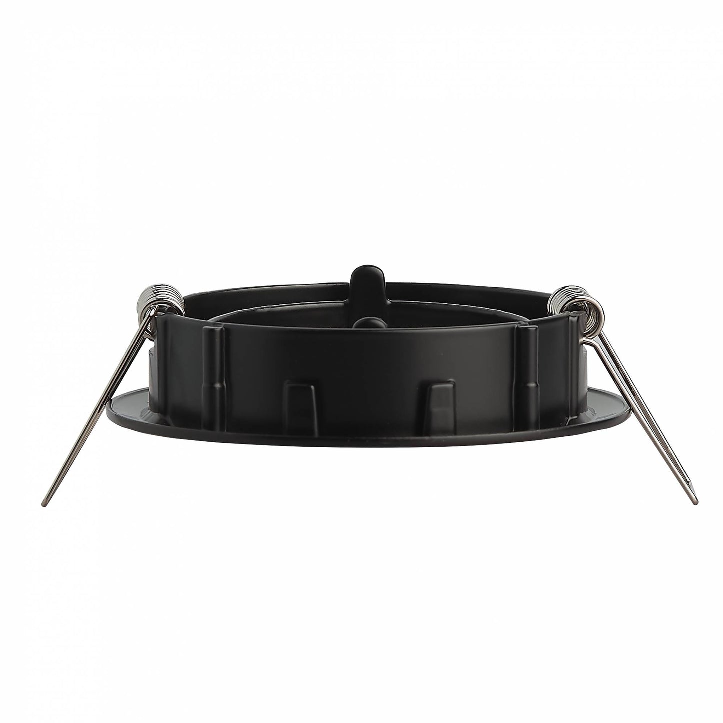 LED Einbaustrahler IP20 GU10 1-9W schwarz rund 75mm Bohrloch