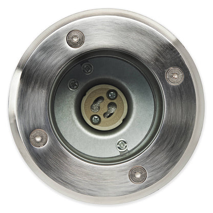 LED Bodeneinbaustrahler 1-9W Bodenspot IP67 rund GU10 Garten-Strahler 230V