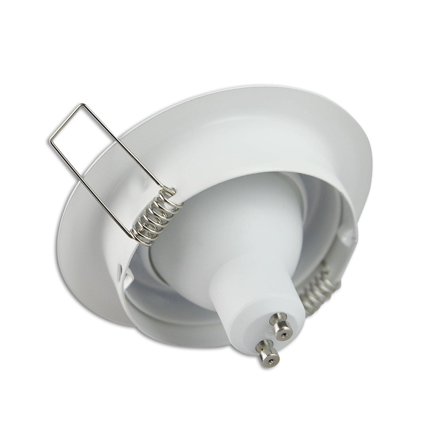 Einbaurahmen rund GU10 MR16 schwenkbar 80-85mm Gehäuse Einbauleuchte Spot LED