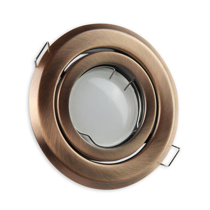 LED Einbaustrahler MR16 12V, rund & schwenkbar, 5–7W, 80–85 mm