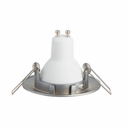 Einbaurahmen rund GU10 GU5,3 Ø65mm Bohrloch Gehäuse Einbaustrahler Spot