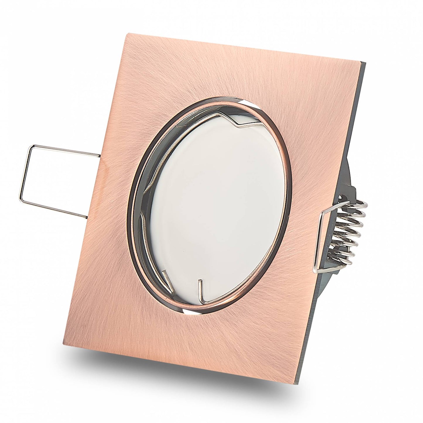 LED Einbaustrahler eckig schwenkbar 3W-6,5W 230V flach Spot Strahler 72-75mm