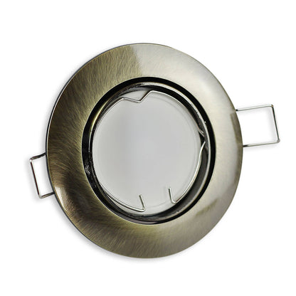 LED Einbaustrahler rund schwenkbar flach 3W 5W 6,5W Aluminium Einbau-Spot