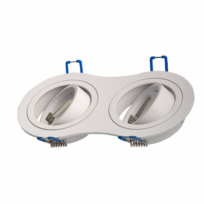 LED Einbaustrahler 1 2 3 flammig schwenkbar flach 5-7 Watt MR16 Einbau-Spot