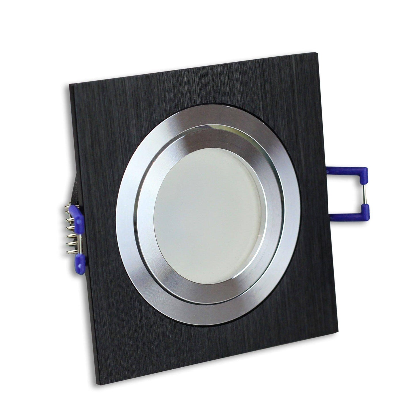 LED Einbaustrahler GU10 1-9 Watt rund eckig 230 Volt Spot Deckenstrahler 80mm
