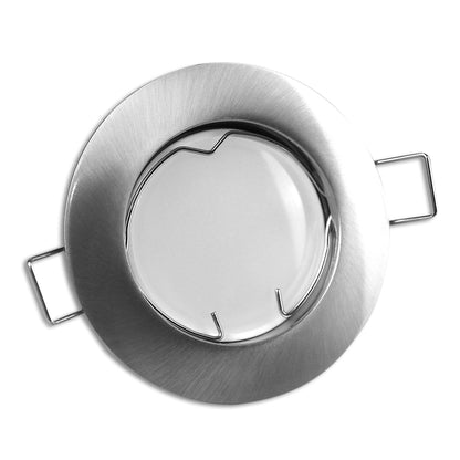Einbaurahmen GU10 rund Rahmen Einbaustrahler Einbauspot LED Halogen MR16 GU5.9