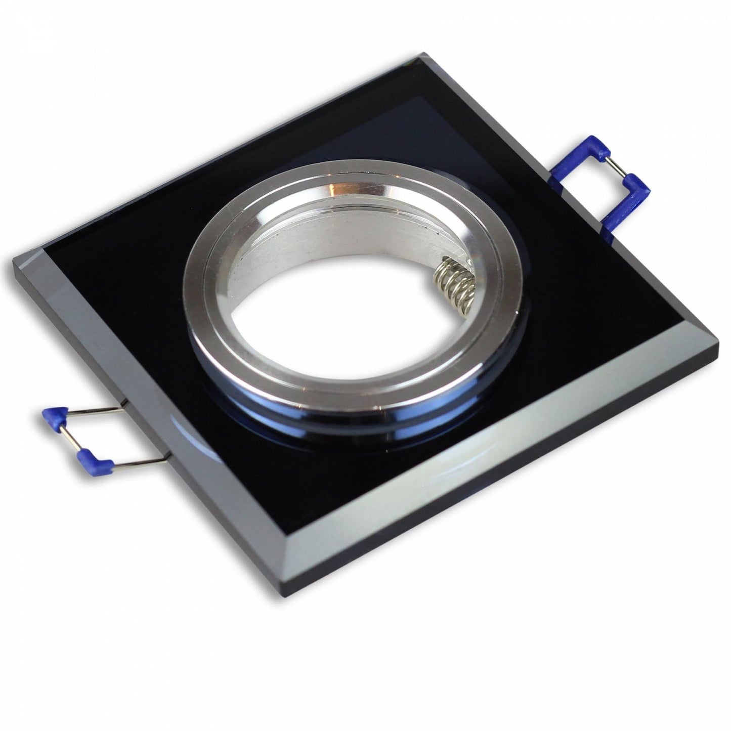 LED Einbaustrahler 230V 5-7W rund eckig Spot Glas 75mm Bohrloch Einbauleuchte