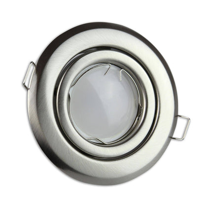 LED Einbaustrahler MR16 12V, rund & schwenkbar, 5–7W, 80–85 mm