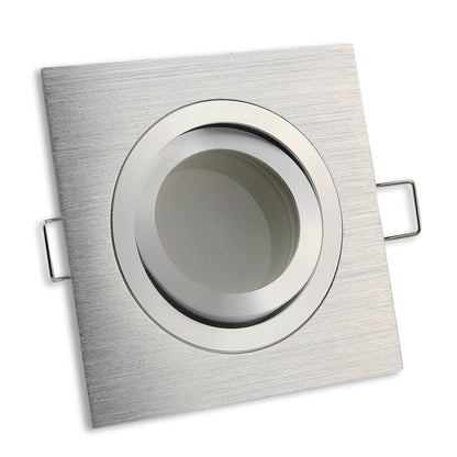 LED Einbaustrahler schwenkbar 1-9W GU10 230V eckig Spot Strahler 86-90mm