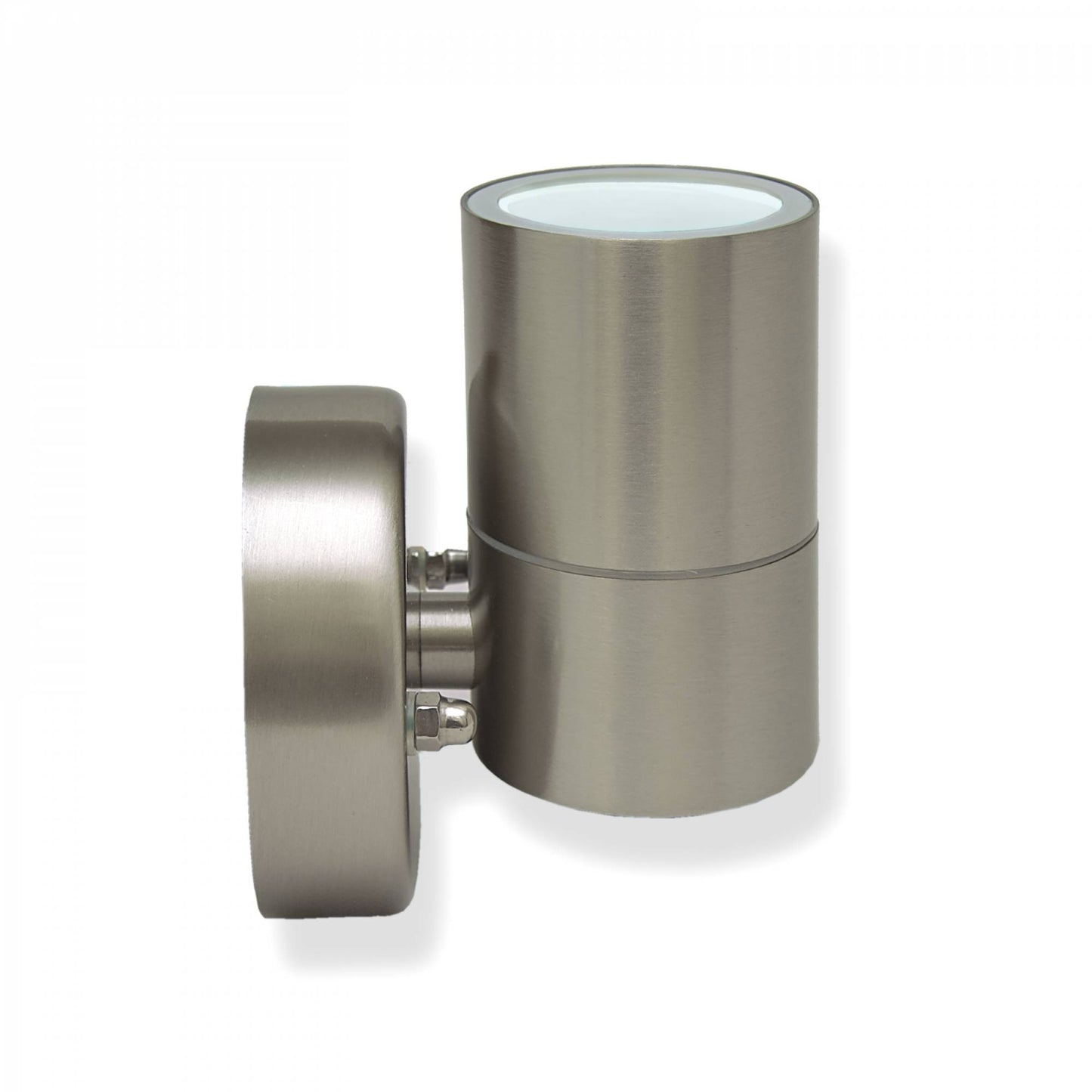 LED Außen-Wandleuchte Edelstahl IP44 Wand-Spot Strahler GU10 Garten-Leuchte Up