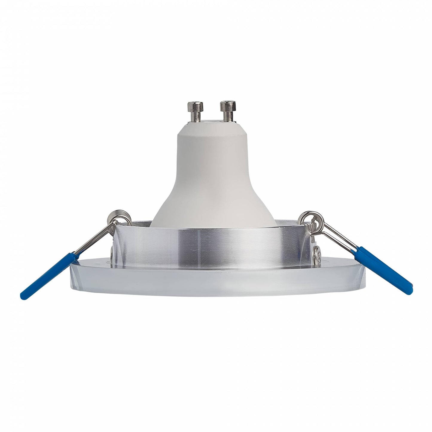 LED Einbaustrahler Glas 1-9W Deckenleuchte Leuchte 75-80mm flach Spot GU10 230V