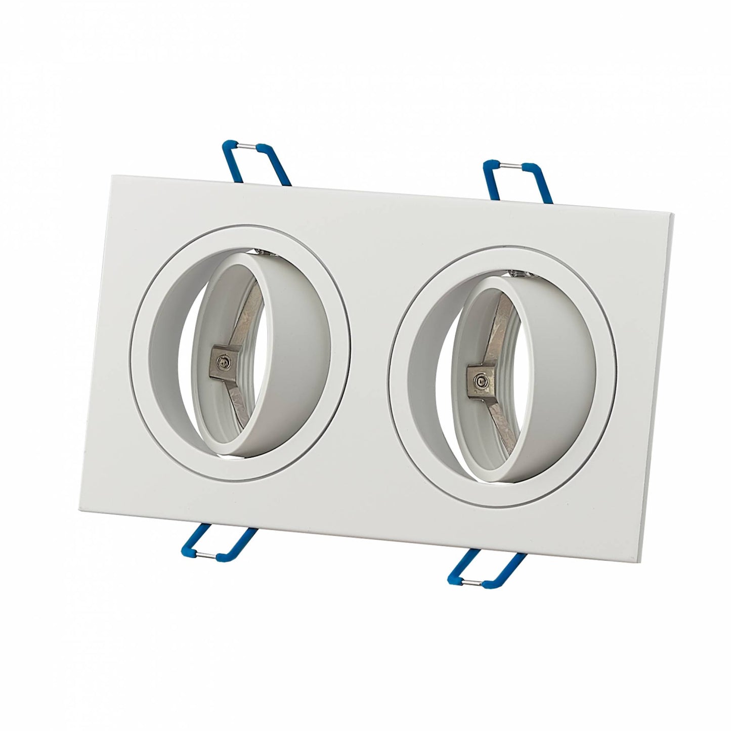 LED Einbaustrahler flach eckig 3W 5W 6,5W Einbaurahmen Deckenspot 230V