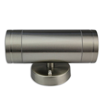 LED Wandleuchte Außen-Leuchte 1-9W IP44 2xGU10 Wandlampe Garten-Lampe 160mm up
