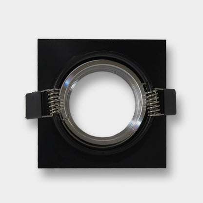 LED Einbaustrahler GU10 230 Volt 1-9W rund eckig Einbauspot 70mm Bohrloch