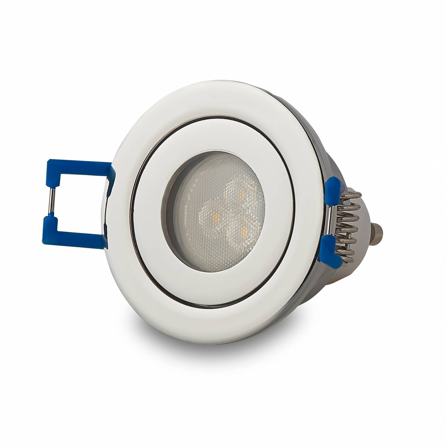 Einbaurahmen GU11 MR11 IP44 rund Bad Gehäuse 40mm Sauna Einbau-Spot Außen