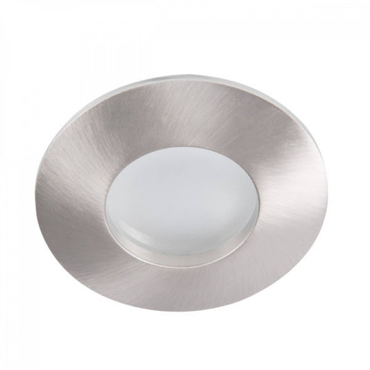 Einbaurahmen GU10 MR16 Bad Außen IP44 Feuchtraum Terasse Dusche Sauna 70-75mm