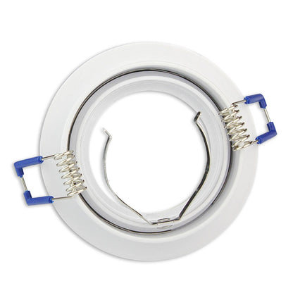 LED Einbaustrahler rund eckig dimmbar 230V flach Spot Strahler 75mm