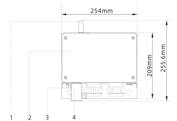 WIT 50K-XHU JUNCTION BOX – Produktabbildung
