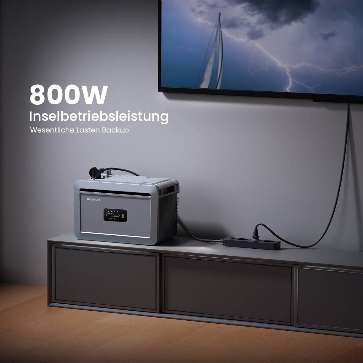 Growatt NEXA 2000 Speicher für Balkonkraftwerke
