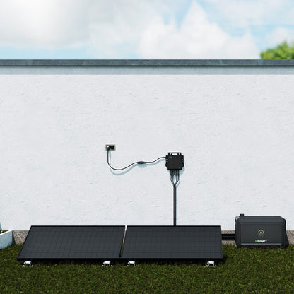 Growatt Balkonkraftwerk Komplettset: NEO 800M-X Wechselrichter + Noah 2000 Speicher (2 kWh)